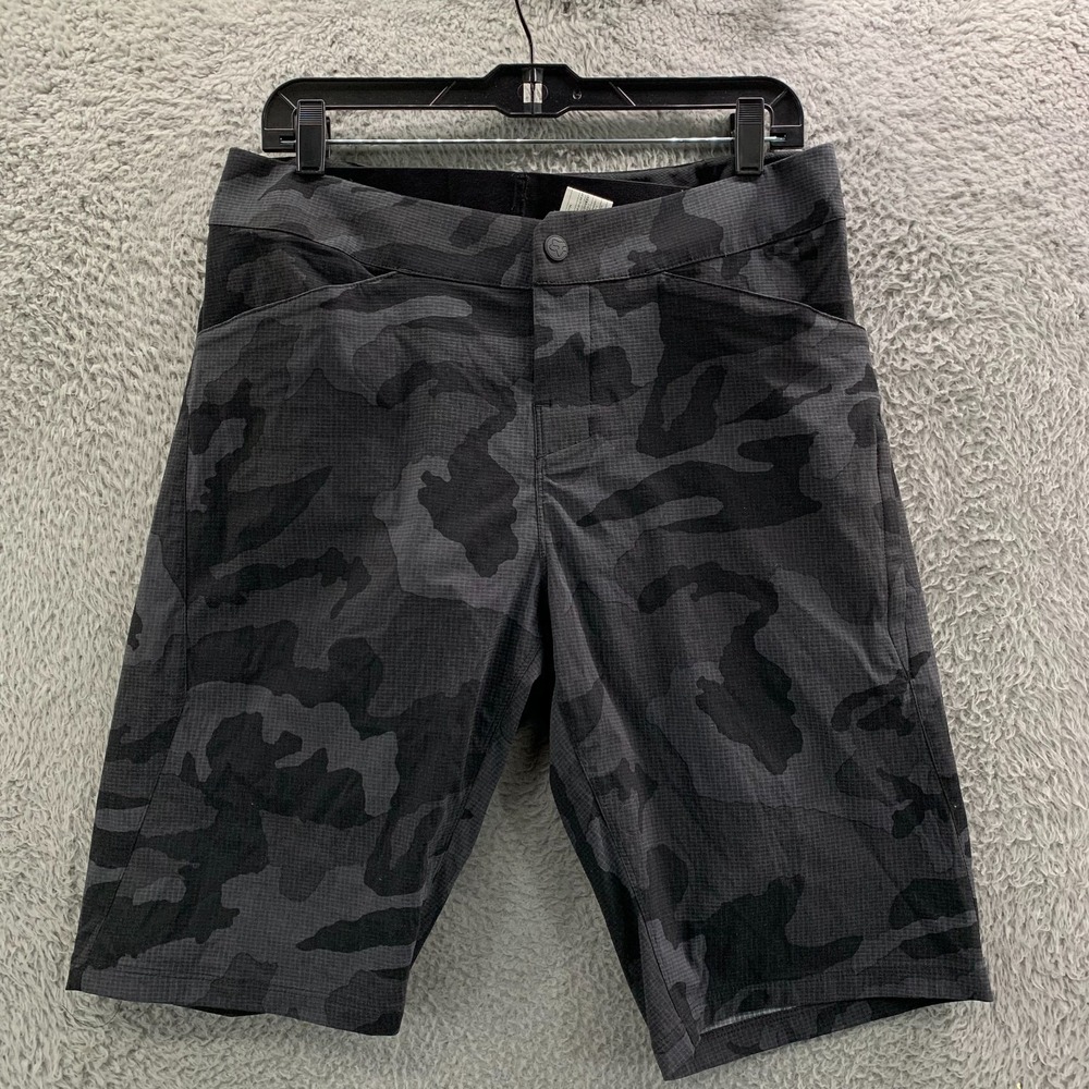 Fox Men's Dark Gray Black Camo Shorts